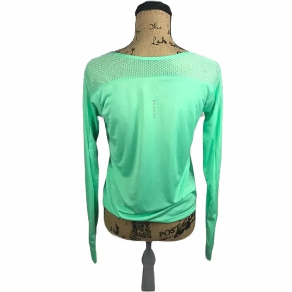 Nike running shirt green SMALL